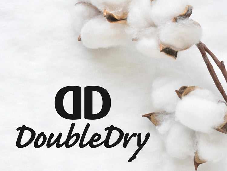 Drap-housse DoubleDry - Flanelle - 90 x 200 cm - Blanc
