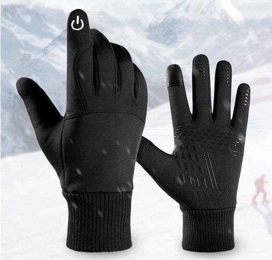 Milanoro - Gants imperméables et coupe-vent - Noir - L