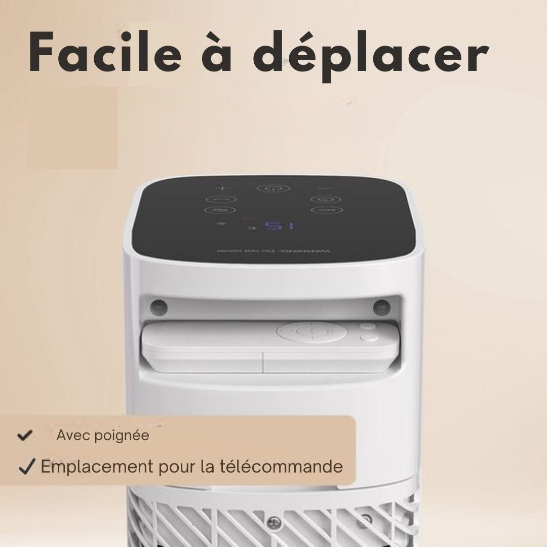 Réchaud électrique Auronic - céramique - Chauffage 2200W - Blanc