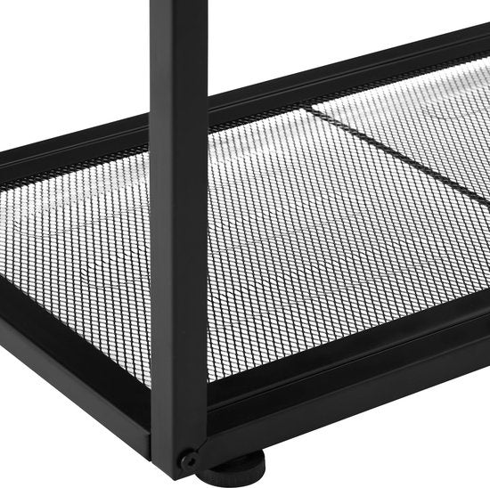 tectake -Table d'appoint Halifax - table basse - lumière industrielle - 404272