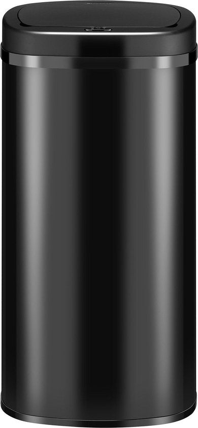 Poubelle automatique / Poubelle / Poubelle à détecteur - 70 litres - Noir - Rectangle