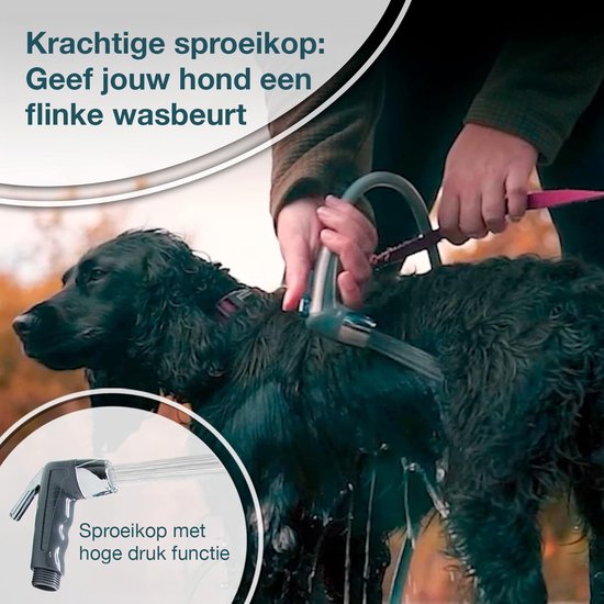 Douche de camping rechargeable Colapz à batterie, douche d'extérieur portable pour chiens, voiture et camping-car, avec sac de transport inclus, accessoires pour camping-car