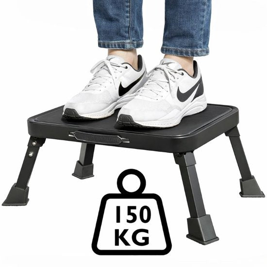 Ceruzo Marchepied pliant - Antidérapant - 150 kg - Camping Cuisine