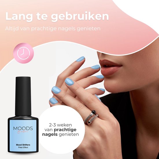 Moods Gellac 6-Piece Set - Gel Nail Polish Starter Pack - Gel Nail Polish - 8ML - Mood Shifters - Gellac - Nails - Chic Colours