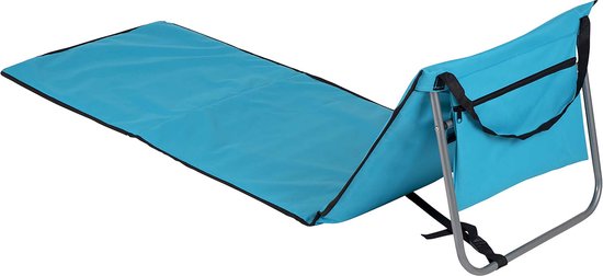 Bo-Camp - Tapis de plage / chaise de plage - Lota - Bleu