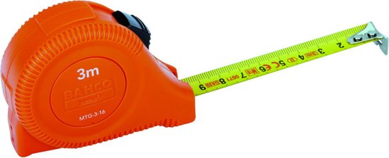 Mètre à ruban Bahco MTG-3-16 - 3 m x 16 mm