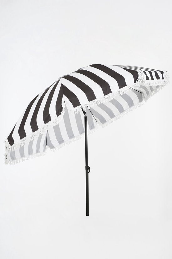 Parasol - In The Mood - Collection Osborn - H238 x Ø220 cm - Noir, blanc