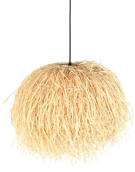 Anne Lighting - suspension - Grass - naturel - herbe - Ø 53 cm - E27 - 3819BE
