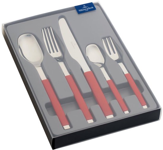 Villeroy & Boch S+ Cranberry Set de couverts 30 pcs