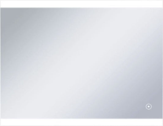 vidaXL - Miroir de salle de bains - LED - avec - capteur tactile - 80 x 60 - cm