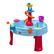 Table à eau Step2 avec toboggan en spirale 66 x 66 x 57,1 cm – Bleu/Rouge – Lot d'accessoires de 13 pièces