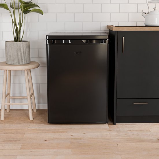 KitchenBrothers Réfrigérateur - 127L - Glacière - Tabletop - Frigo - Freestanding - Noir