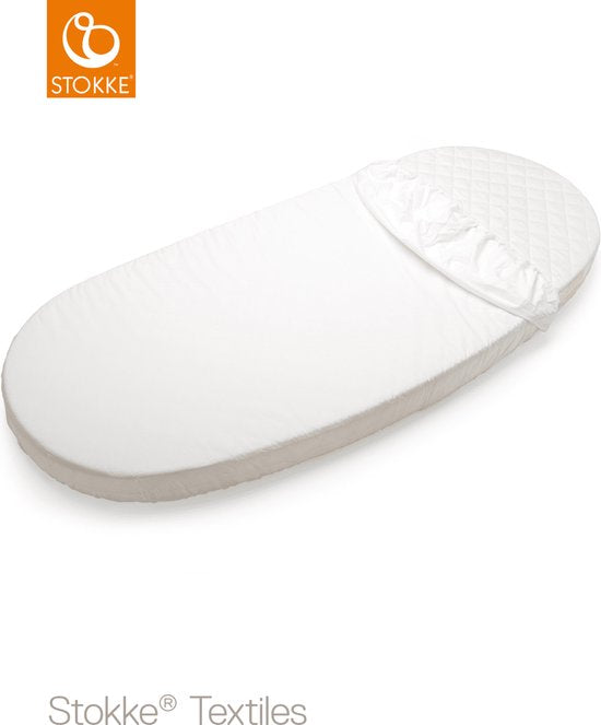 Drap-housse pour lit junior Stokke® Sleepi™ - 165 cm - Blanc