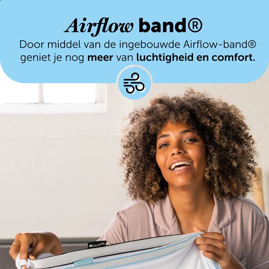 Couette 4 saisons Cloudpillo - 3D Air Mesh - 240x200 cm - 30 jours d'essai - Couette double - Couette d'été & couette d'hiver