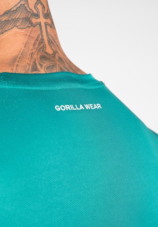 T-shirt Gorilla Wear Vernon - Vert/Bleu - 2XL