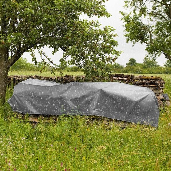 tectake - bâche 2x3 m gris - 403940