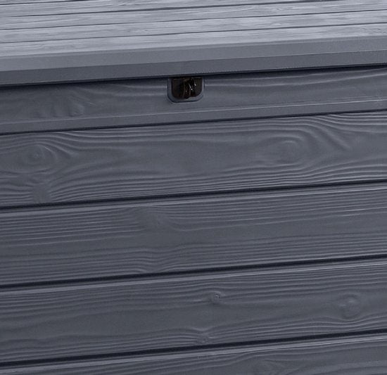 Keter Brightwood Storage Box - 455L - 145x69.7x60.3 cm - Graphite