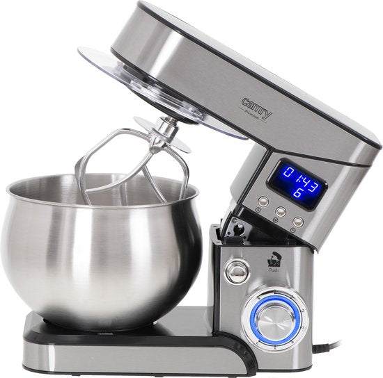 Camry CR 4223 - Robot ménager - 2 000 watts - Acier inoxydable - Écran LCD