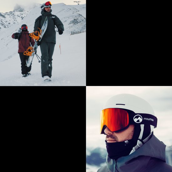 Masque de ski MowMow STEALTH - Oculaire photochromatique - UV400 - Femmes - Hommes