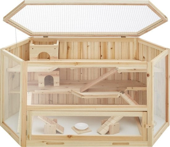 tectake Cage pour hamster 115 x 60 x 58 cm - 403227