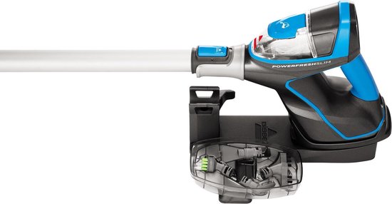 Nettoyeur vapeur BISSELL PowerFresh Slim Steam 1500 W - Balai vapeur 3 en 1 - Nettoyeur vapeur multifonctionnel pour salle de bains, cuisine, etc. - Serpillière pour sols durs et en bois - Léger (1,9 kg) - 4 accessoires inclus - 2234N