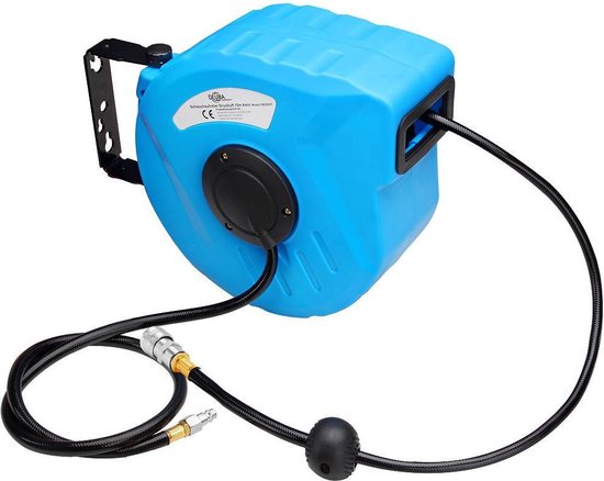 Enrouleur automatique de tuyau d'air comprimé Monzana - 10m - Connexion 1/4