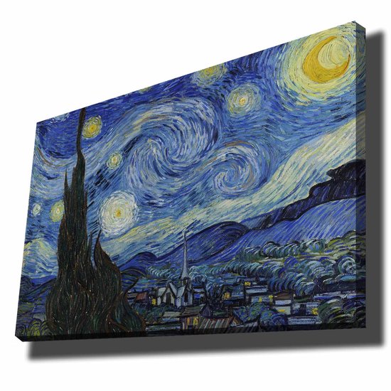Vincent - Tableau décoratif sur toile | Cadre en bois | 70 x 100 cm - Asir Group - Photo sur toile - Photo sur toile