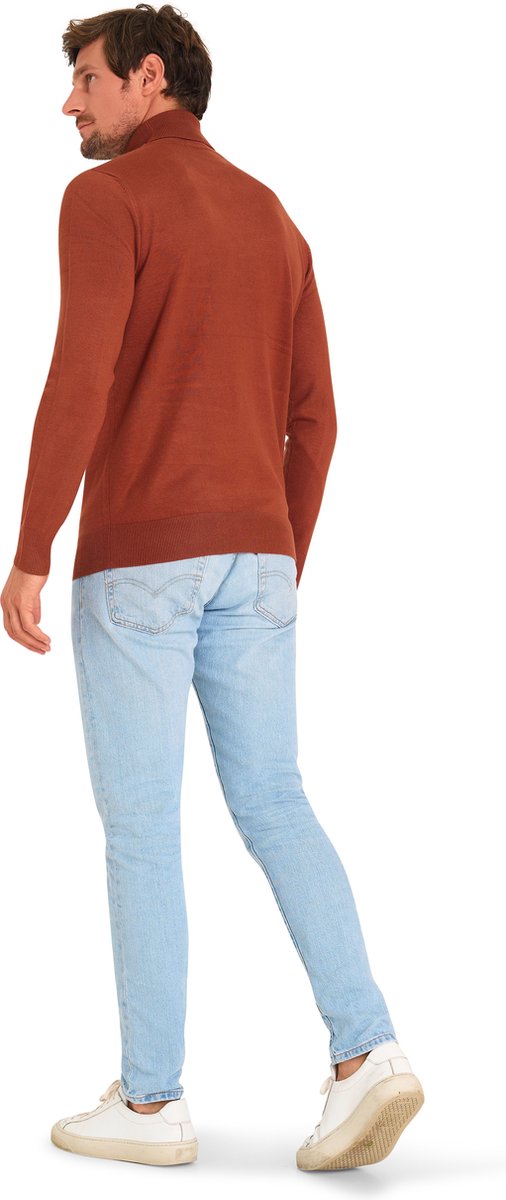 Pull à col roulé Mario Russo – XL – Picante