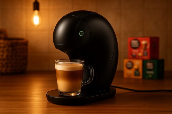 KRUPS NESCAFÉ - Dolce Gusto - YY5676 - Machine à café NEO-Latte - Noir - Avec 6 boîtes de café Latte - Édition limitée - Cafetière - Machines à café