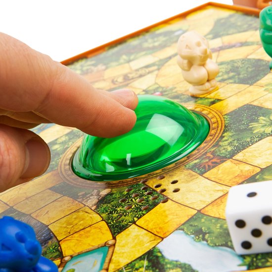 Spin Master Games Jumanji Deluxe, une version électronique captivante du jeu de société d'aventure classique, désormais dotée d'effets lumineux et sonores