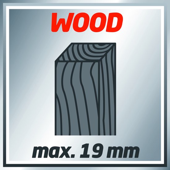 Détecteur de câbles numérique Einhell TC-MD 50 - Profondeur de détection : bois : 19 mm - métal : 19 mm - fer : 50 mm - cuivre : 38 mm - conducteurs : 50 mm