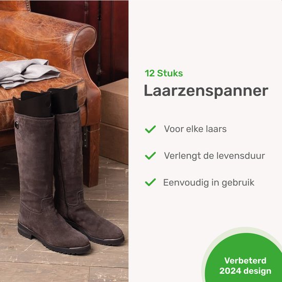 Proskill Tendeurs de bottes - 12 pièces - Remplisseur de bottes - Tendeur - Botte de femme - Tendeur de chaussure - Bottes de cheval