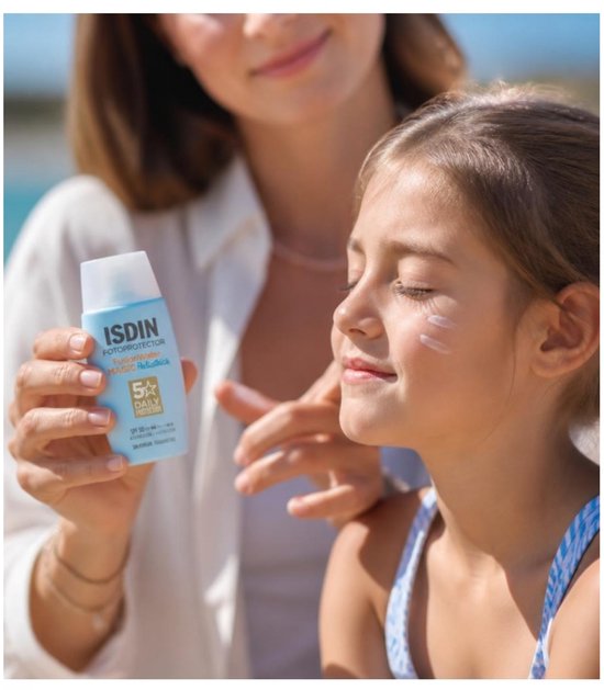 ISDIN - Pediatrics Fusion Water SPF50 - 50 ml - Crème solaire pour enfants