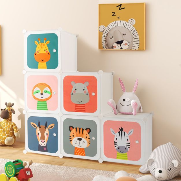 Armoire Coast - PP - Résistant à l'eau - 75 x 37 x 145 cm - Blanc