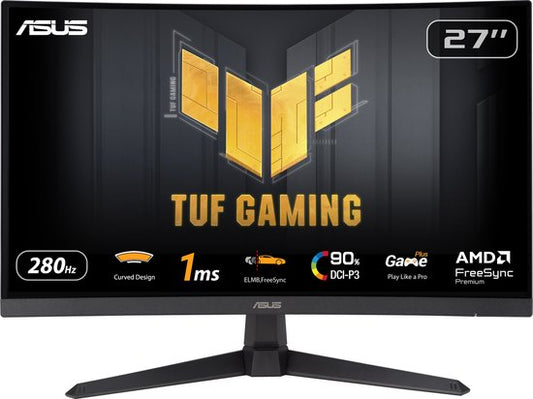 ASUS TUF Gaming VG27VQM1B - Écran de jeu incurvé FHD - 280 Hz - FreeSync Premium - 27 pouces