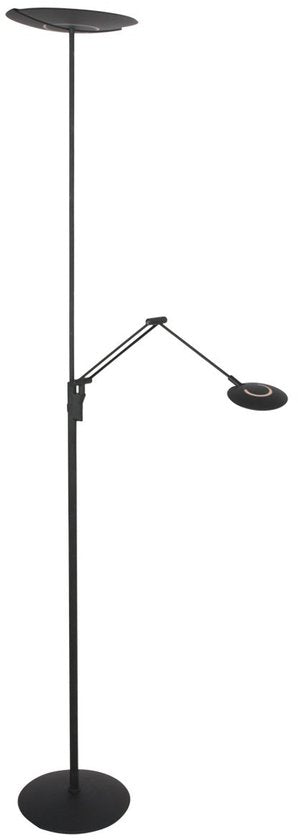 Steinhauer Exclusive - lampadaire - Zenith2 - noir - plastique et métal - lampe design - LED - 4390ZW