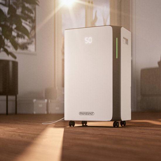 Déshumidificateur Monzana - Wifi App 20 à 30m² 20l/jour - Blanc