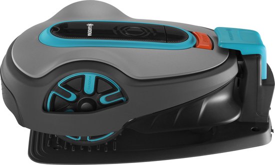 Tondeuse à gazon robotisée GARDENA SILENO life 1000 - 1000 m² - 4 kWh - 20-50 mm - gris/ bleu