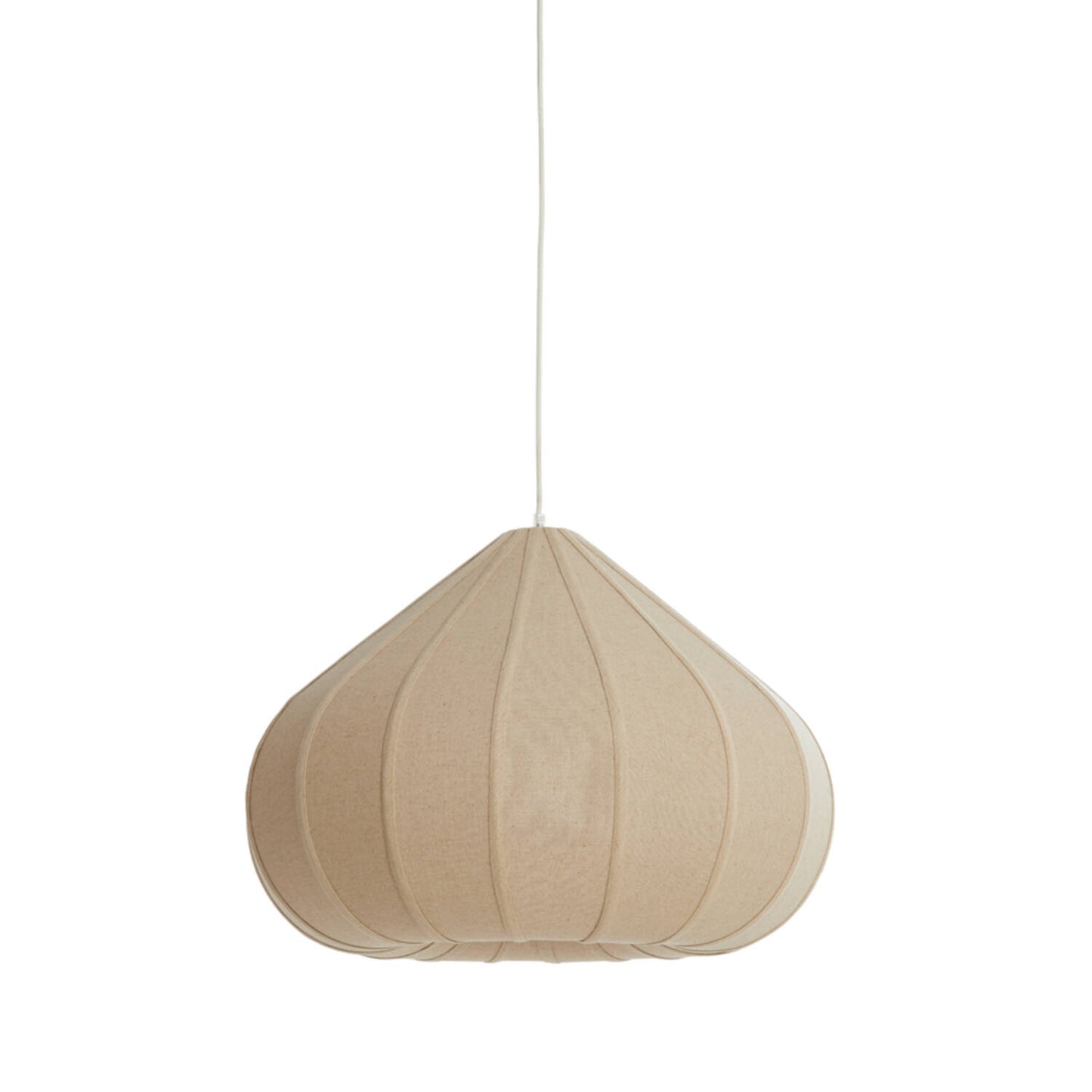 Suspension ZUBEDA - Ø 60 x 42,5 cm - lin naturel