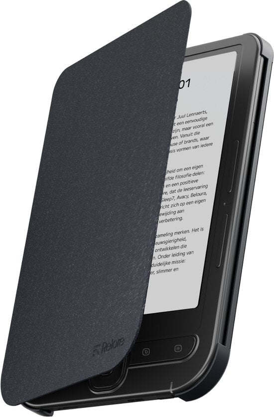 Étui pour liseuse Relore - Compatible avec le modèle Relore One - Protection d'écran - Étui de protection - Noir