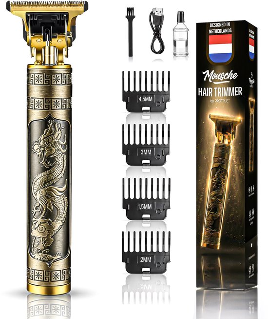 Tondeuse pour cheveux pour hommes - Kit de tondeuse pour cheveux et barbe - Tondeuse à barbe et tondeuse à cheveux - USB-C