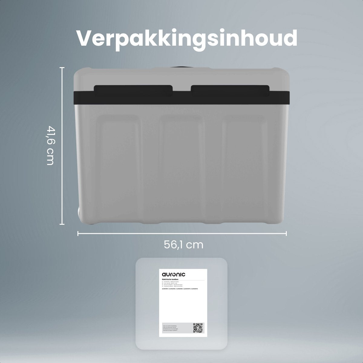 Glacière électrique Auronic - 40L - réfrigération et chauffage - 12V/230V - portable