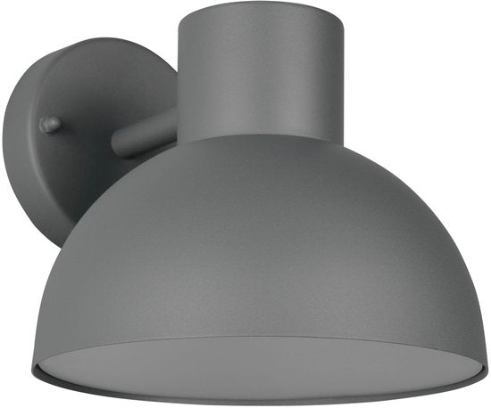 TRIO ELBE - Applique murale - Anthracite - 1 ampoule E27 de 4,9 W non fournie - Montage mural - Éclairage extérieur - IP44