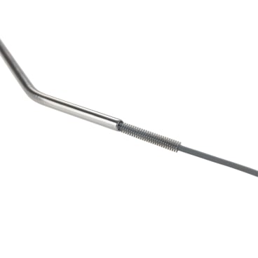 Ensemble de brosses à pailles WENKO Triko - 2 pièces - 26 cm - Gris/Vert
