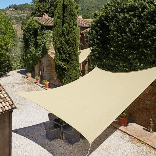 TecTake - Auvent carré 540 x 540 x 540 cm - 402607