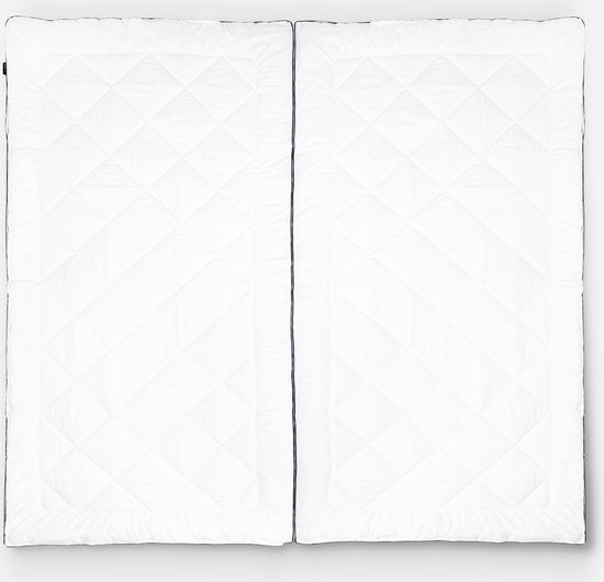 Soulsnooze® - Couette de luxe 4 saisons 240 x 220 - Couette double - Couette d'appoint - Réglable d'un côté à l'autre - Essai de 30 jours de sommeil - Qualité hôtelière - Anti-allergique - Couette d'été et d'hiver