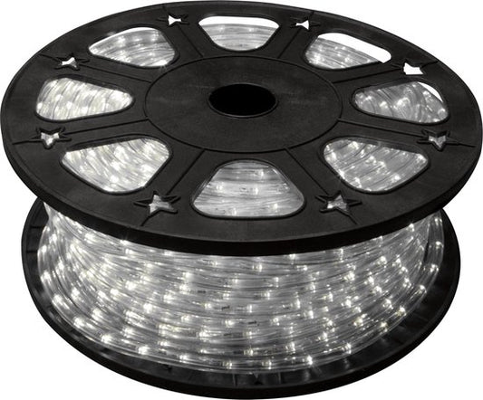 Guirlande lumineuse HQ-Power, 36 LED/mètre, 1 canal, pour l'intérieur et l'extérieur, blanc froid, 45 m