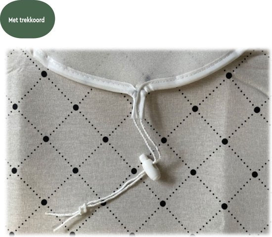 Housse de planche à repasser BRASQ IBC - Gris - Ensemble complet - 122 x 38 cm - Coton de haute qualité - Universelle