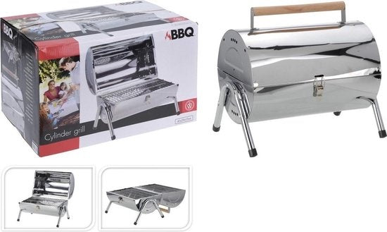 BBQ Collection barbecue portable au charbon de bois - pliable - 42x29.5x37cm
