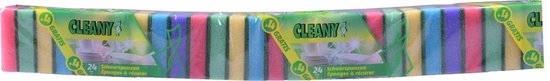 Éponges à récurer Cleany, 24 + 4 gratuites